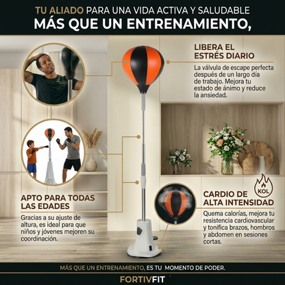 Pera de Boxeo Profesional FortivFit